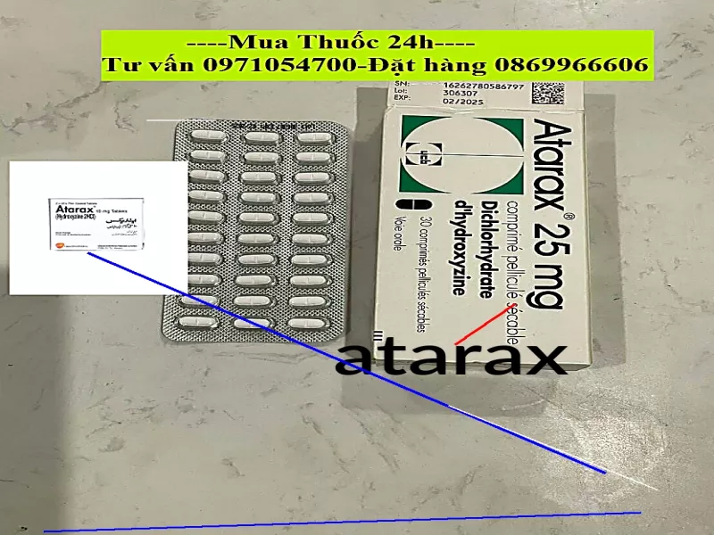 Atarax 25mg prix